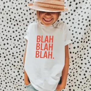 Blah, Blah, Blah Kids Tee girls pajamas promo