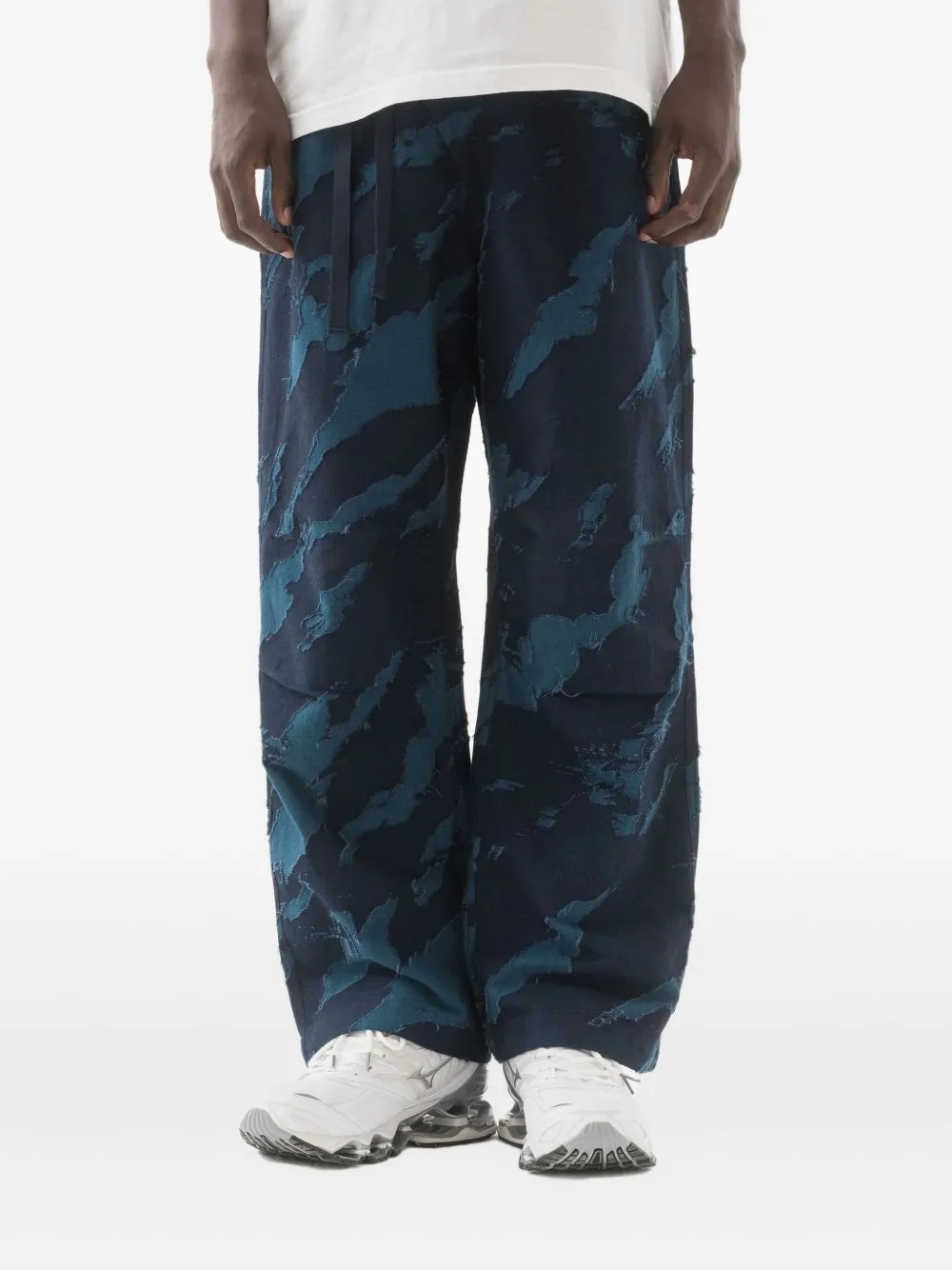 Bonsai Camouflage-Print Cargo Trousers
