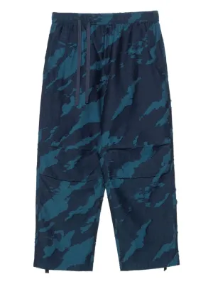 Bonsai Camouflage-Print Cargo Trousers cheap bottoms online shop