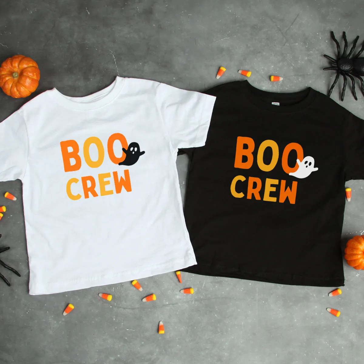 Boo Crew Ghost Matching Halloween T-Shirts boys apparel promo code