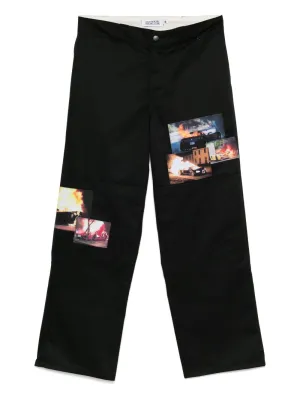 Burnout Work Pants cheap bottoms online shop