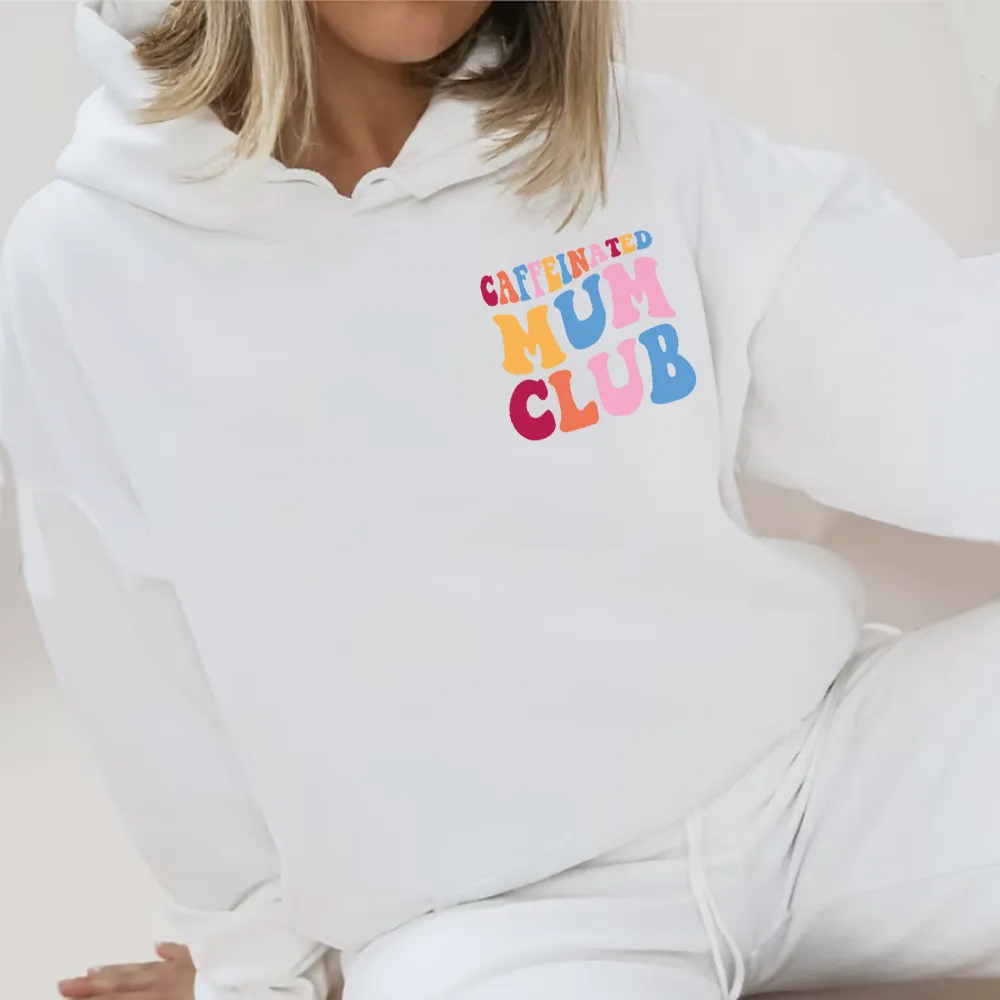 Caffeinated Mum Club Women's Hoodie maternity dresses promo