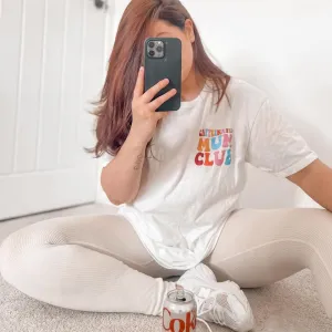 Caffeinated Mum Club Women's T-Shirt maternity dresses promo