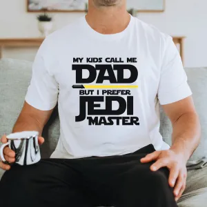 Call Me Jedi Master White T-Shirt dad bod shirts discount