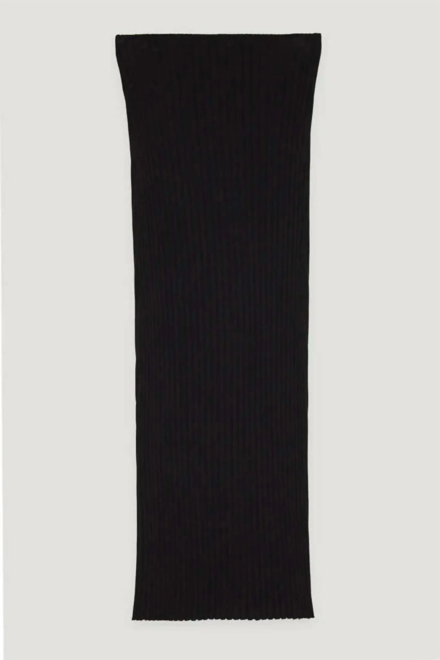 Capri Maxi Skirt In Jet Black