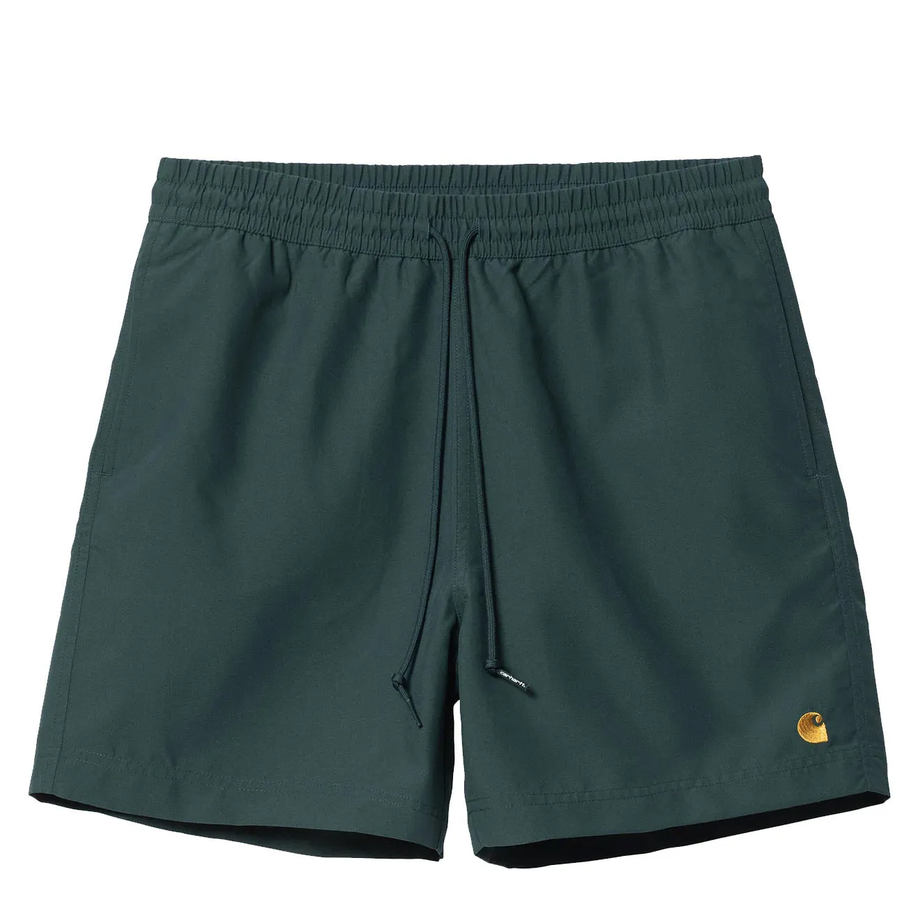 Carhartt WIP Chase Swim Trunks Botanic / Gold mens shorts outlet store