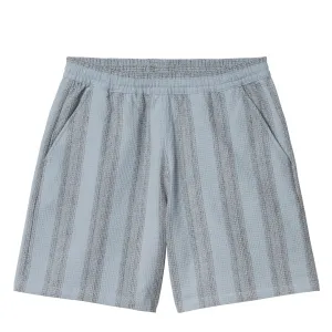 Carhartt WIP Dodson Stripe Short Misty Sky mens shorts outlet store