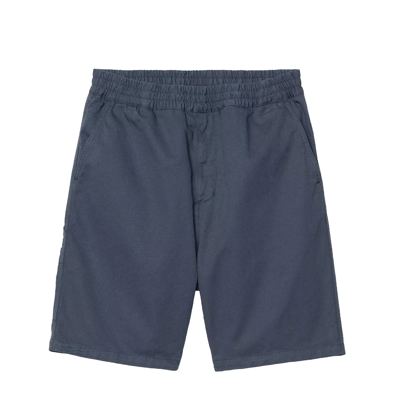 Carhartt WIP Flint Short Dusky Blue Garment Dyed mens shorts outlet store