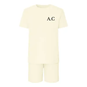 Cayman Personalised Initial Tee & Short Set boys wear best deals