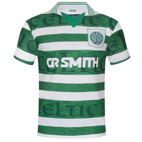 Celtic Official Home Retro Shirt 1996 daddy outfits clearance