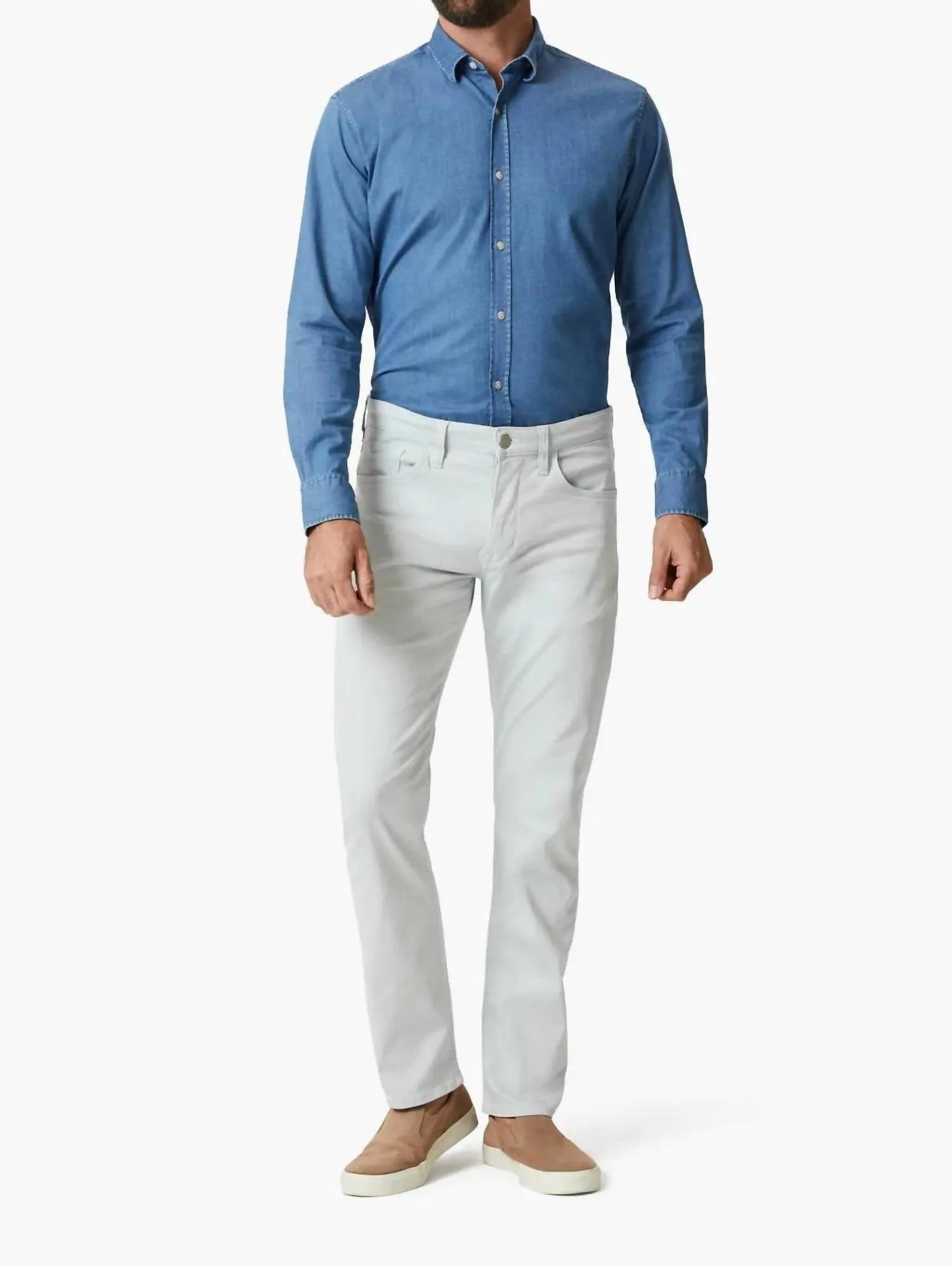 Charisma Twill Pant In Pearl