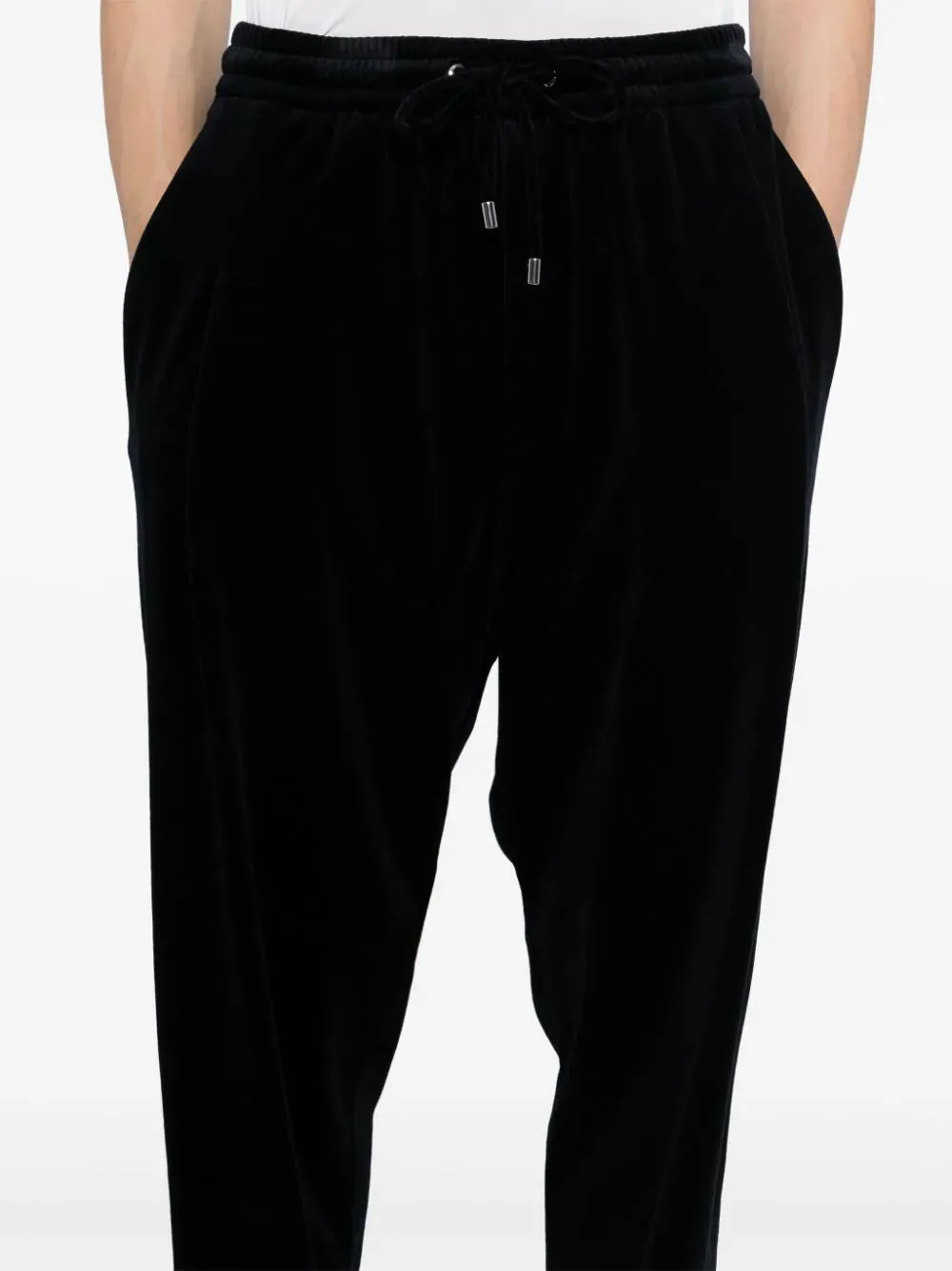 Chenille Drawstring Trousers