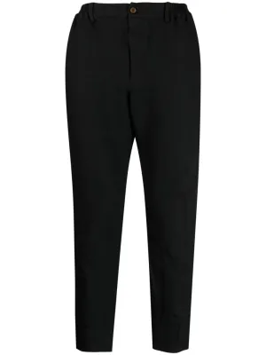 Chevron-Pattern Tapered Trousers cheap bottoms online shop