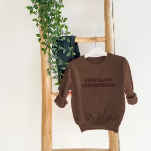Chocolate Connoisseur Kids Sweatshirt boys fashion clearance