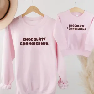 Chocolate Connoisseur Matching Pink Sweatshirts nursing tops best deals
