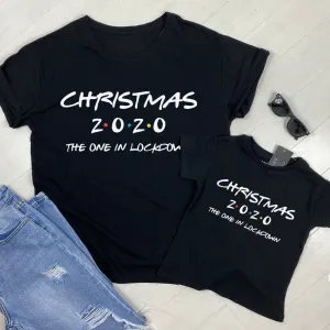 Christmas 2020 in Lockdown Family Matching T-Shirts (MRK X) maternity wear outlet