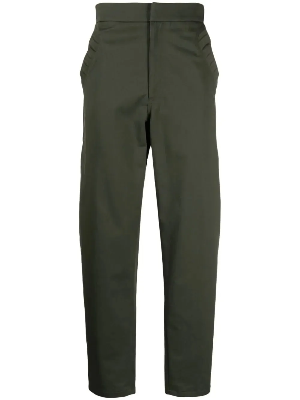 Colour-Block-Detail Tapered Trousers cheap bottoms online shop