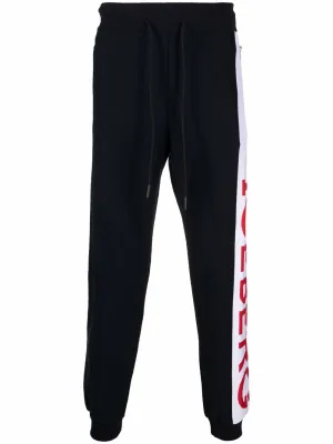 Colour-Block Logo Track Pants Bottoms outlet online