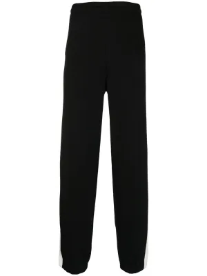 Contarsting Side-Stripe Detail Trousers cheap bottoms online shop