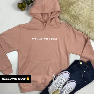 Cool Auntie Squad Basic Hoodie (MRK X) Auntie Clothing - trendy auntie clothes sale