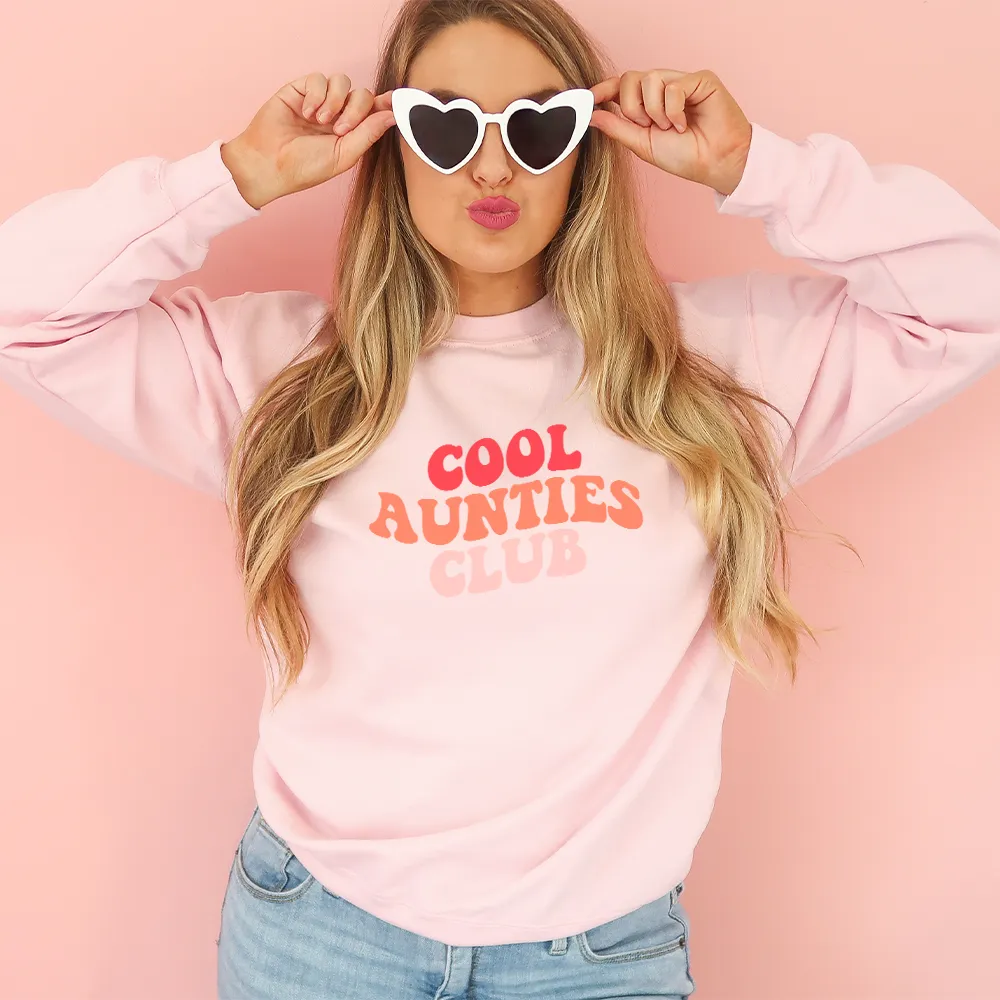 Cool Aunties Club Sweatshirt Auntie Clothing - auntie fashion outlet