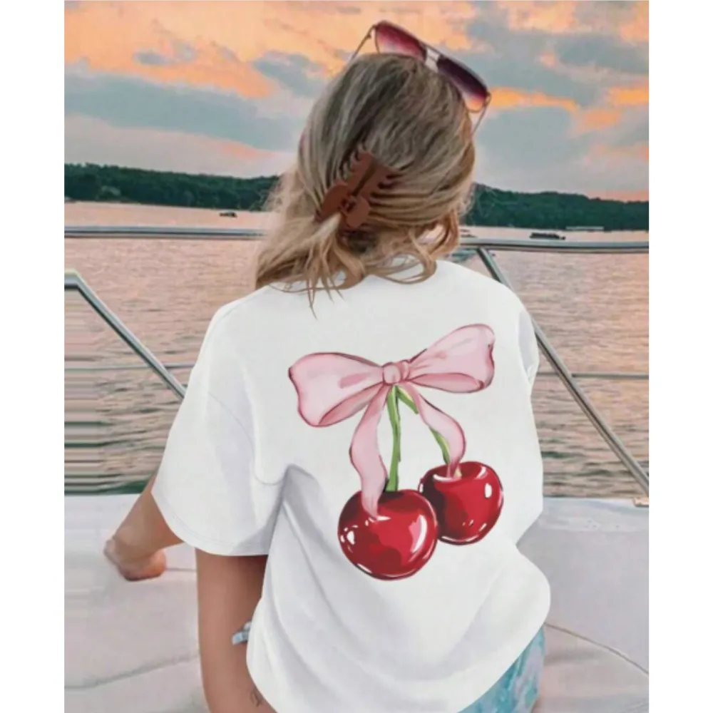 Coquette Cherry T-Shirt girls pajamas promo