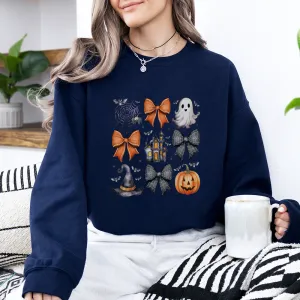 Coquette Halloween Icons Women's Sweatshirt pregnancy clothes clearance