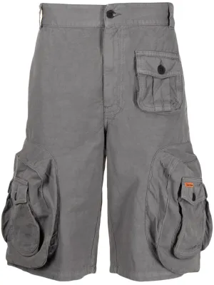 Cotton-Blend Cargo Shorts cheap mens pants online