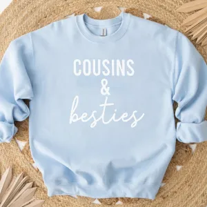 Cousins & Besties Matching Sweatshirts boys fashion clearance