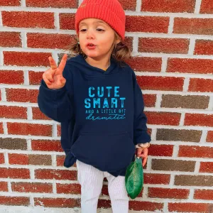 Cute/Smart/Dramatic Kids Hoodie girls skirts clearance