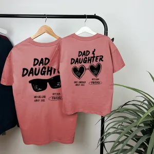 Dad & Daughter Matching Oversized Graphic T-Shirts dad bod shirts discount