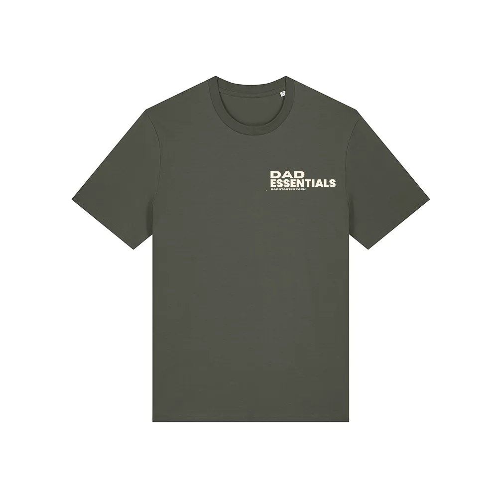 Dad Essentials Front & Back Graphic T-Shirt