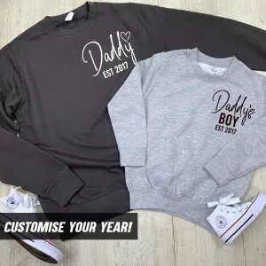 Daddy & Daddy's Boy Established Matching Sweatshirts (MRK X) daddy outfits clearance