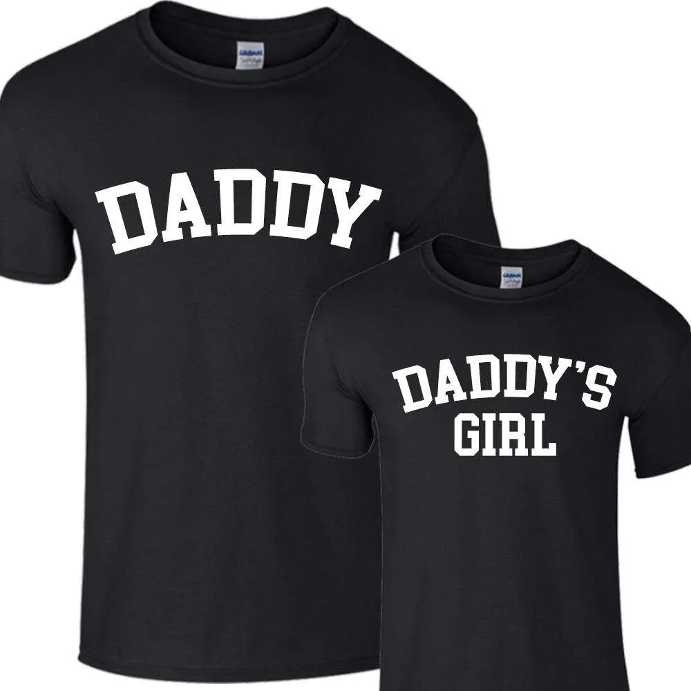 Daddy & Daddy's Girl New College Tees (MRK X) mens dad clothes online