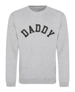 Daddy College Embroidered Sweatshirt daddy outfits clearance