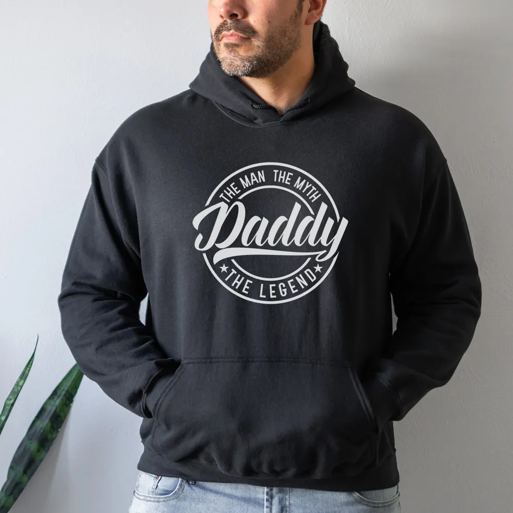 Daddy Man Myth Legend Hoodie dad bod shirts discount