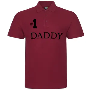 Daddy Number 1 Classic Original Polo mens dad clothes online