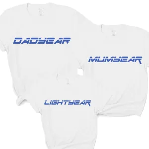 Dadyear, Mumyear & Lightyear Matching Tees dad hats promo code