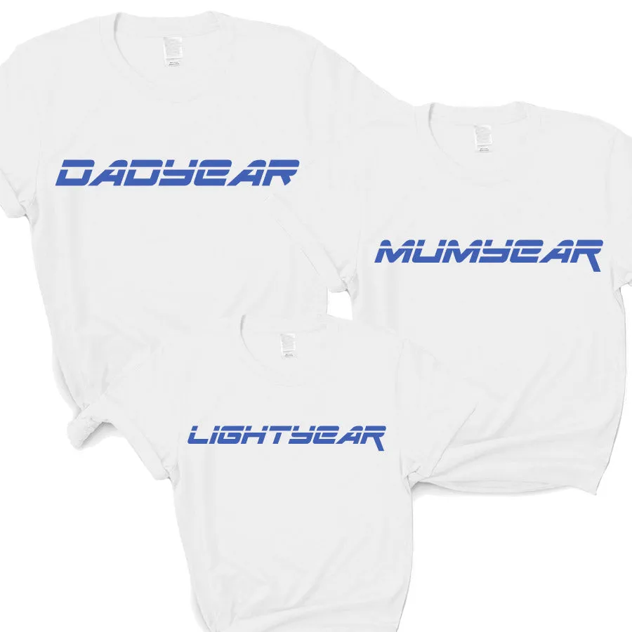 Dadyear, Mumyear & Lightyear Matching Tees dad hats promo code