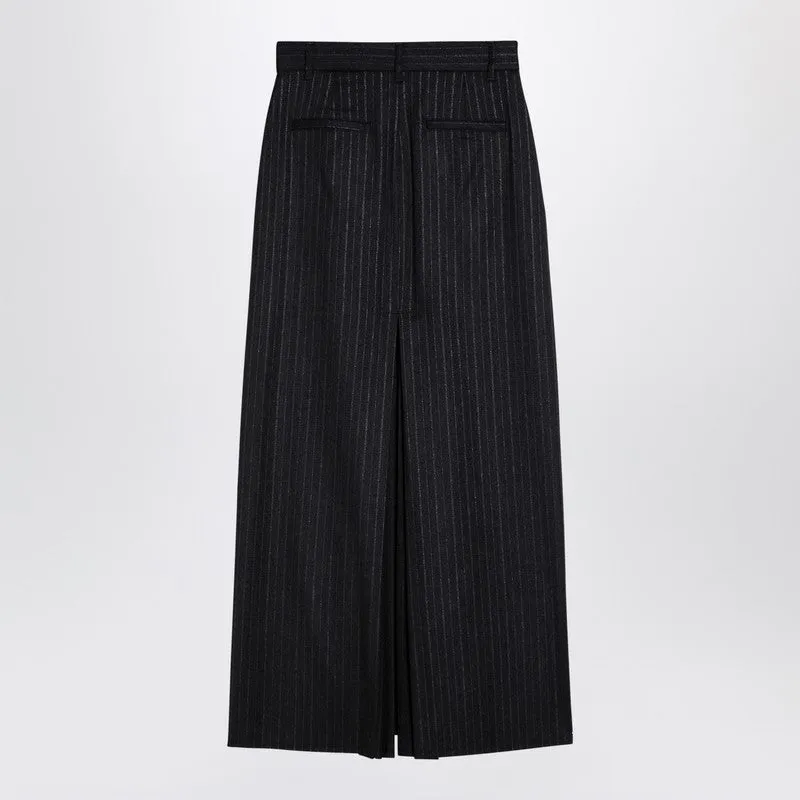 Department 5 Women's Pinstripe Wool-Blend Skirt