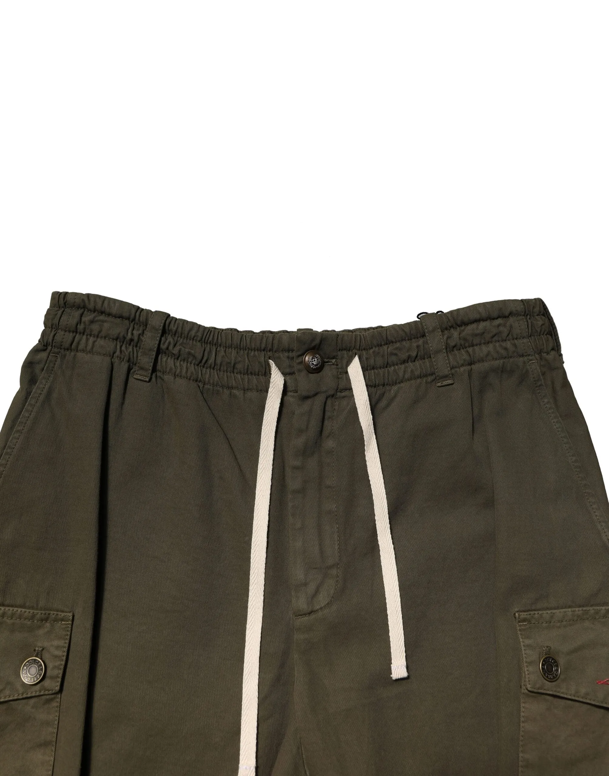 Dolce & Gabbana Cotton Cargo Drawstring Men's Pants