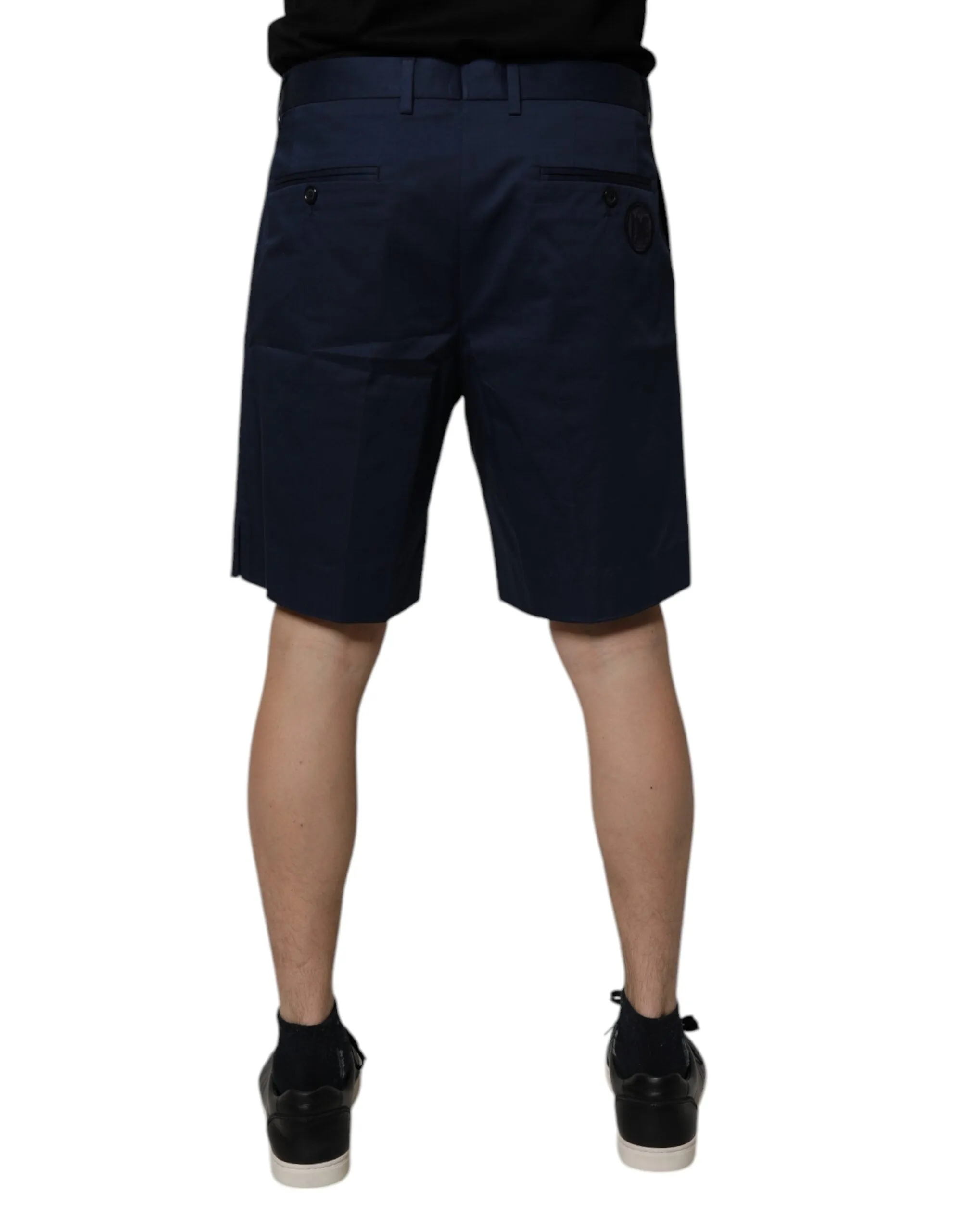 Dolce & Gabbana  Cotton Mid Waist Men Bermuda Men's Shorts