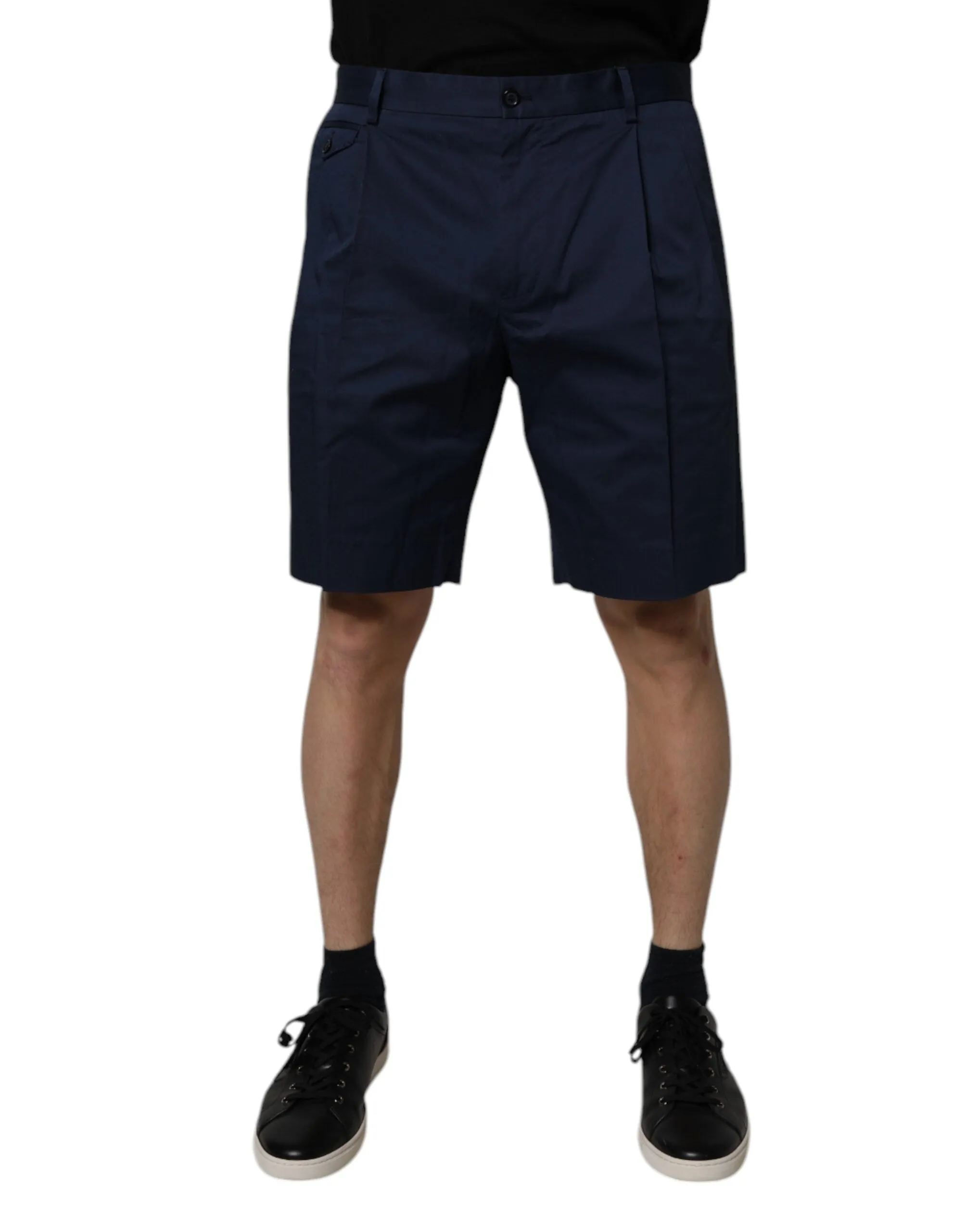 Dolce & Gabbana  Cotton Mid Waist Men Bermuda Men's Shorts