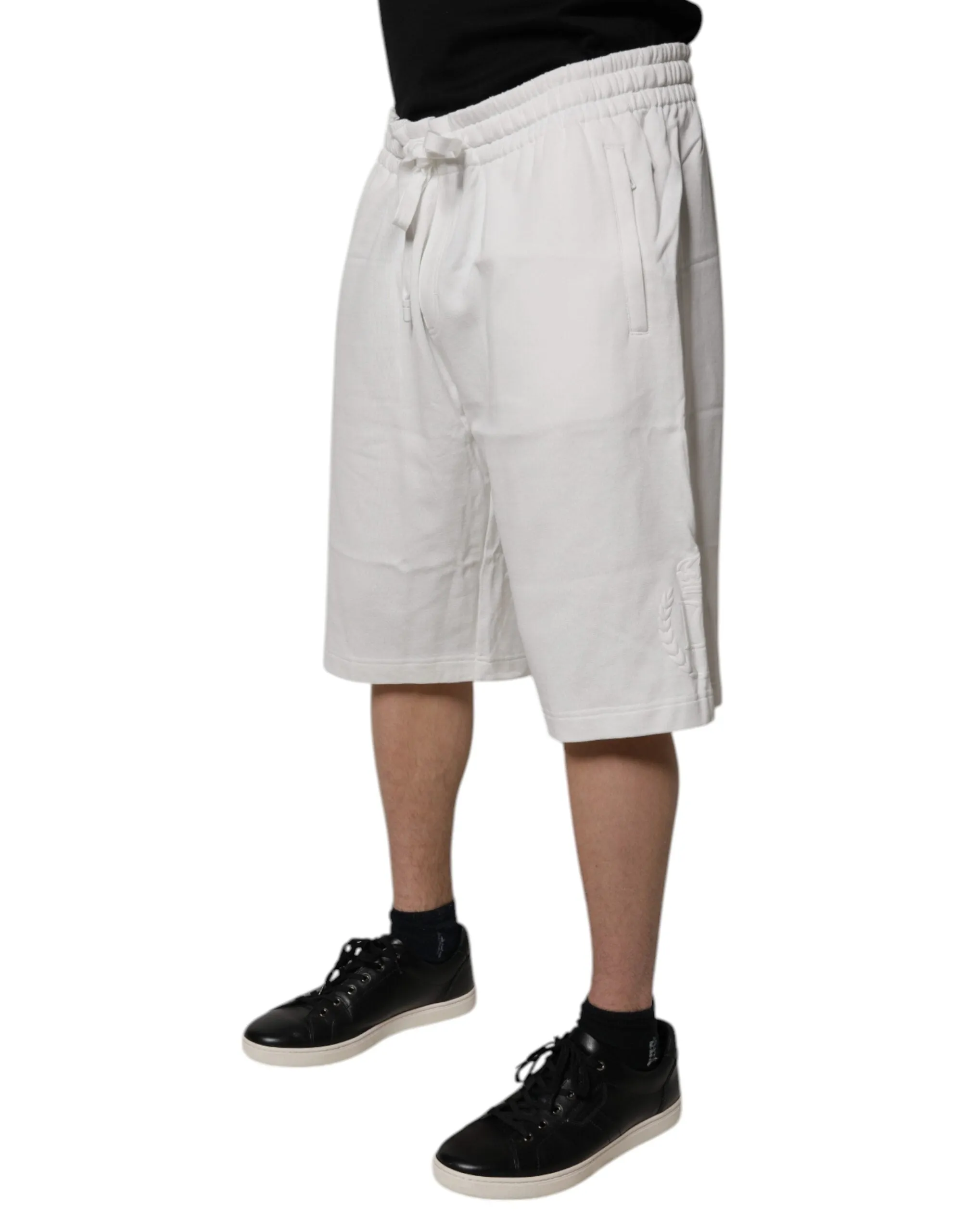Dolce & Gabbana Cotton SweatMen's Men Bermuda Men's Shorts