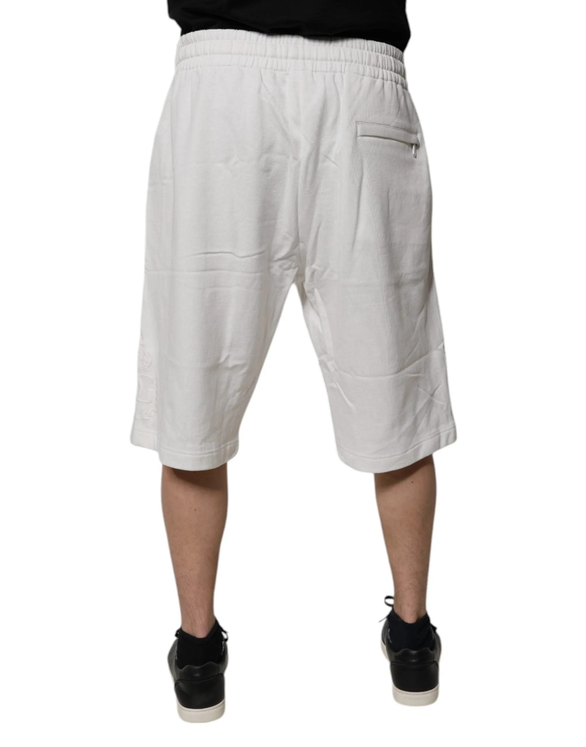 Dolce & Gabbana Cotton SweatMen's Men Bermuda Men's Shorts