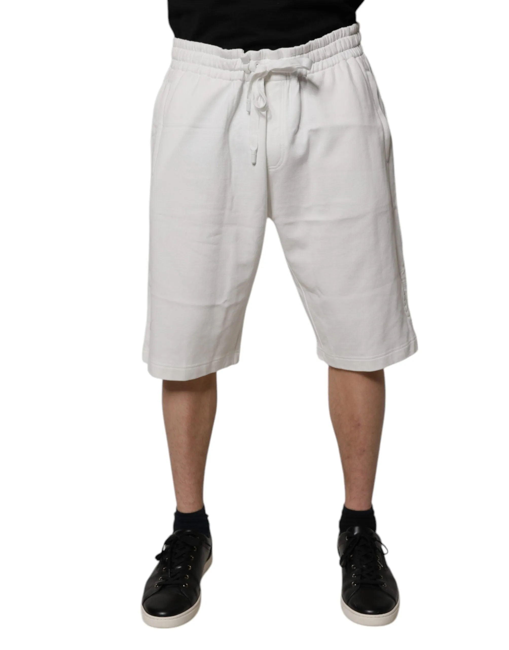 Dolce & Gabbana Cotton SweatMen's Men Bermuda Men's Shorts