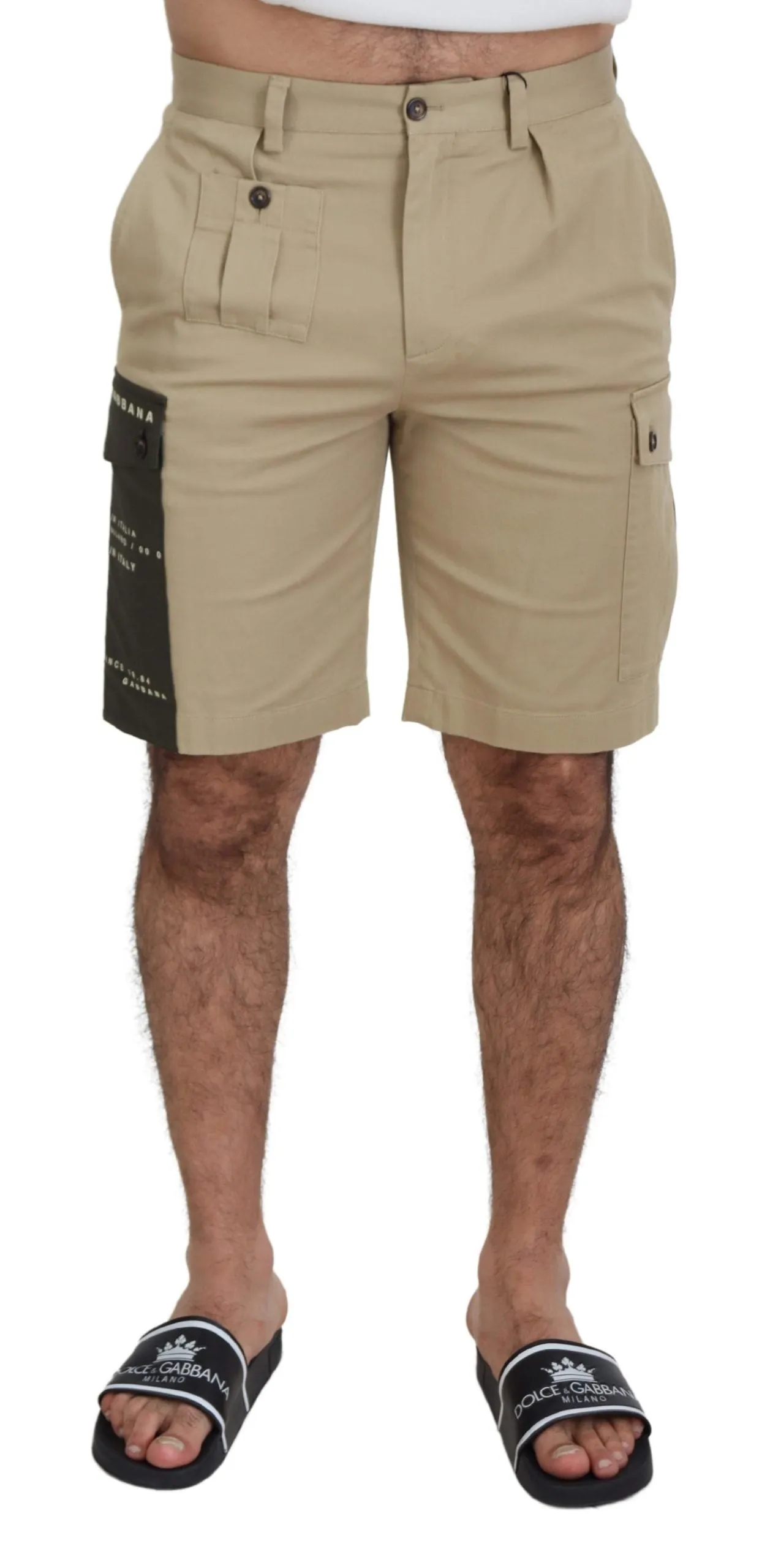 Dolce & Gabbana Elegant Cotton Blend Designer Men's Shorts