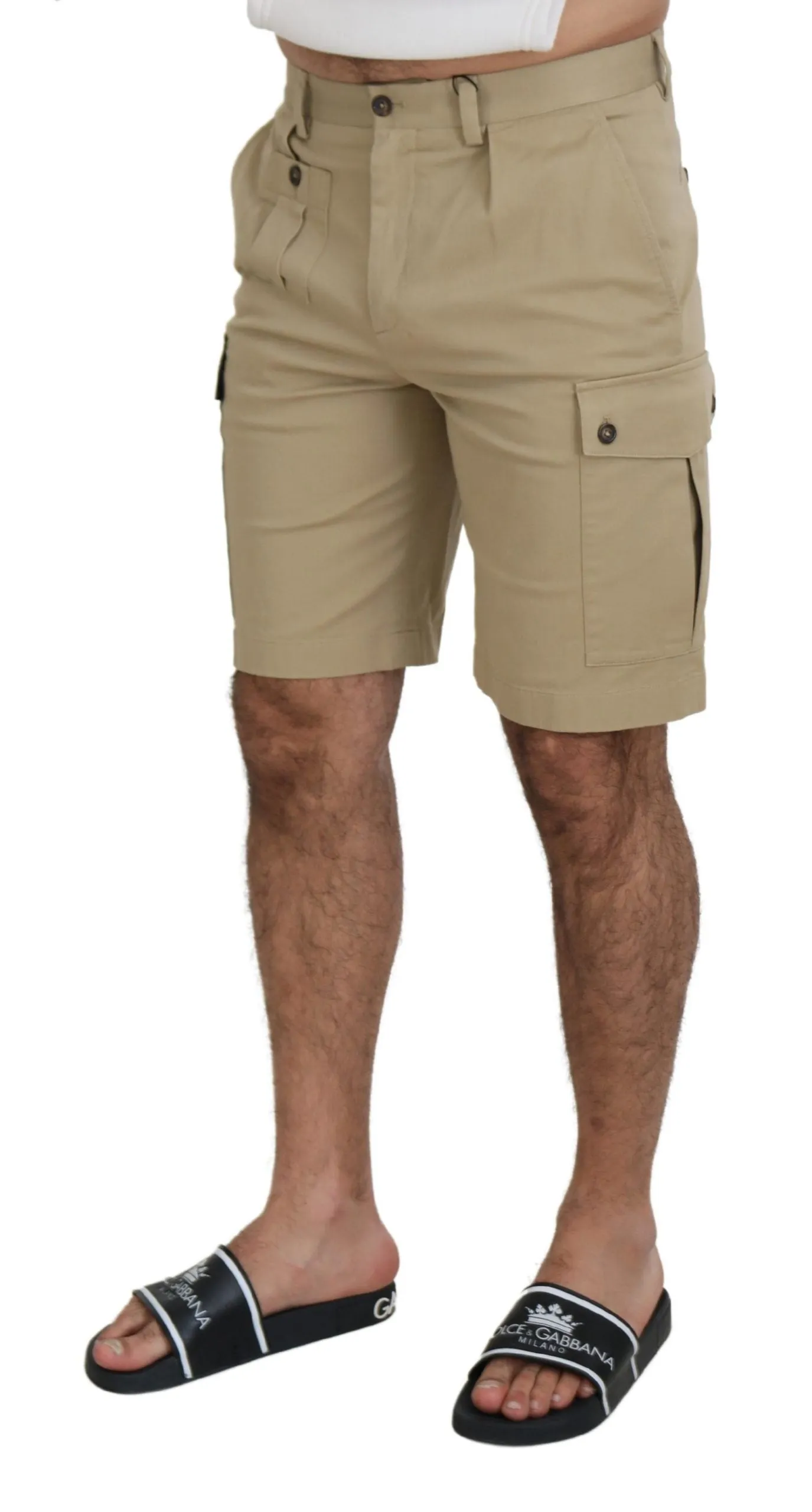 Dolce & Gabbana Elegant Cotton Blend Designer Men's Shorts