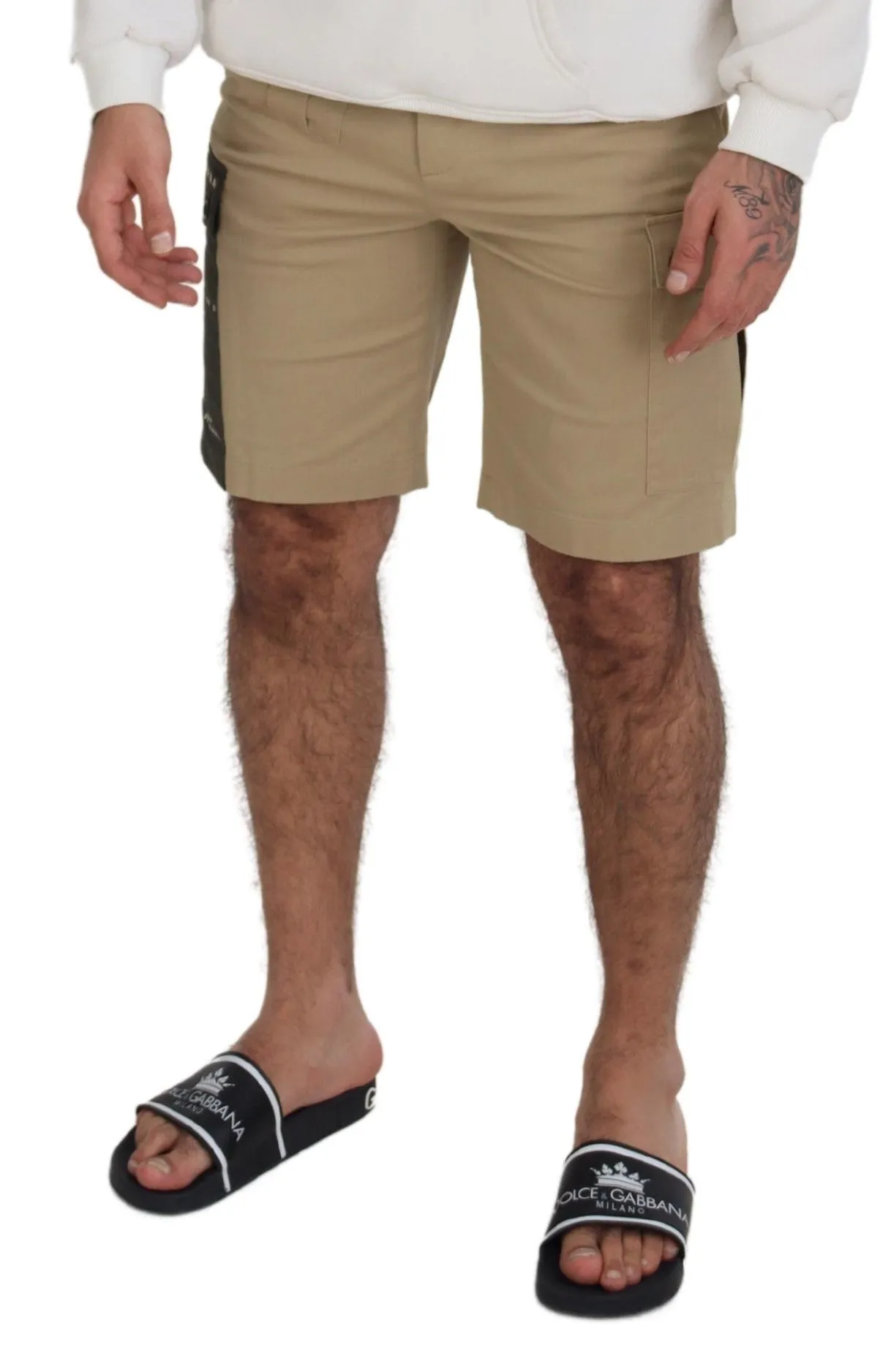Dolce & Gabbana Elegant Cotton Blend Designer Men's Shorts