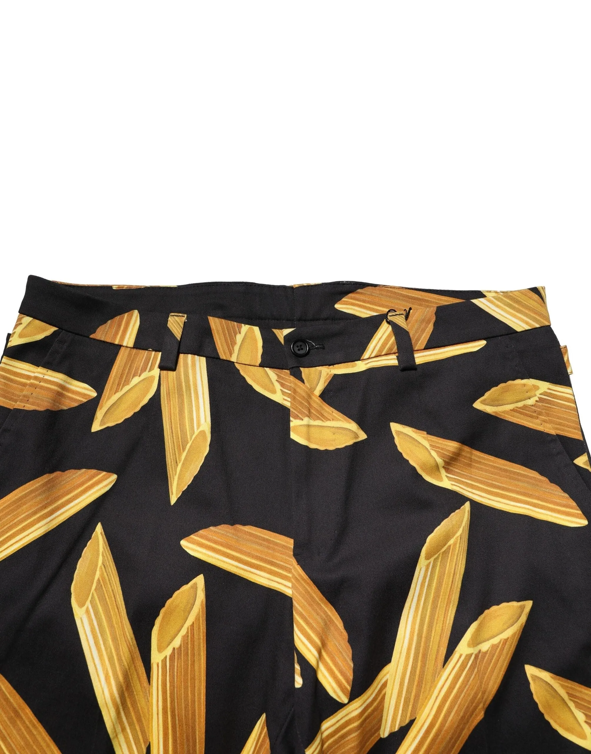 Dolce & Gabbana Pasta Print Tape Men Men's Pants